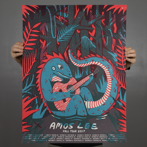 Amos Lee - Fall Tour Poster