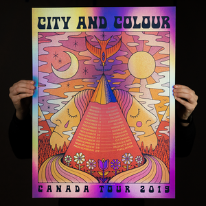 City and Colour - Canada Tour Poster 2019