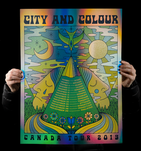 City and Colour - Canada Tour Poster 2019