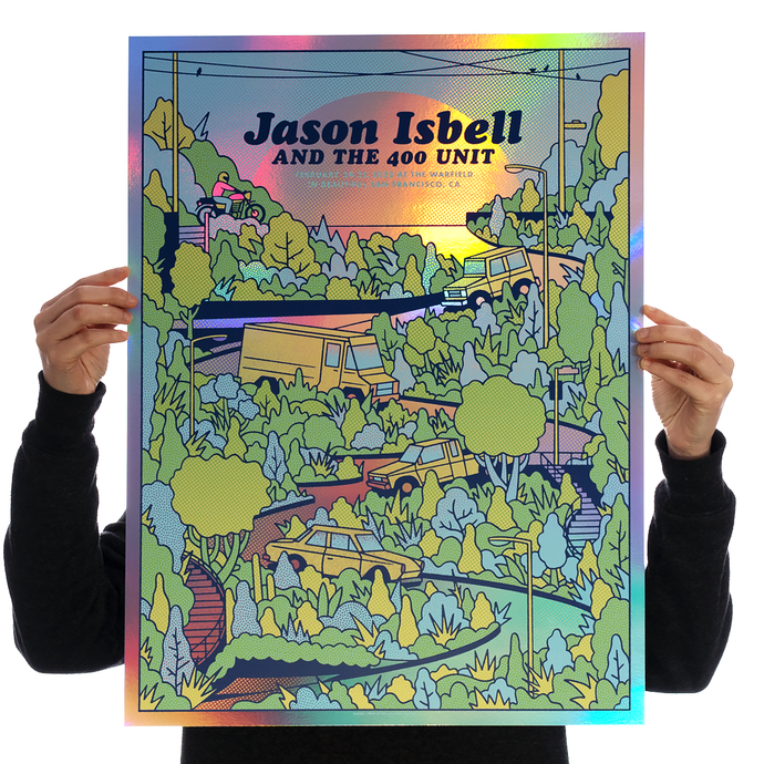 Foil Jason Isbell - San Francisco