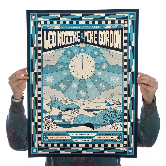 Regular Leo Kottke & Mike Gordon - Tour Poster